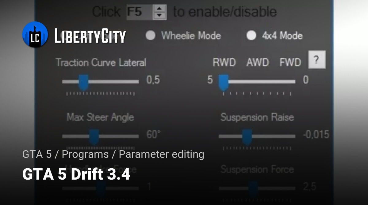GTA 5 Drift 3.4