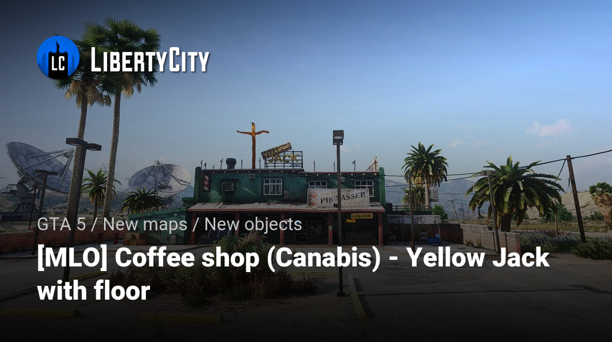 [MLO] Coffee shop (Canabis) - Yellow Jack with floor