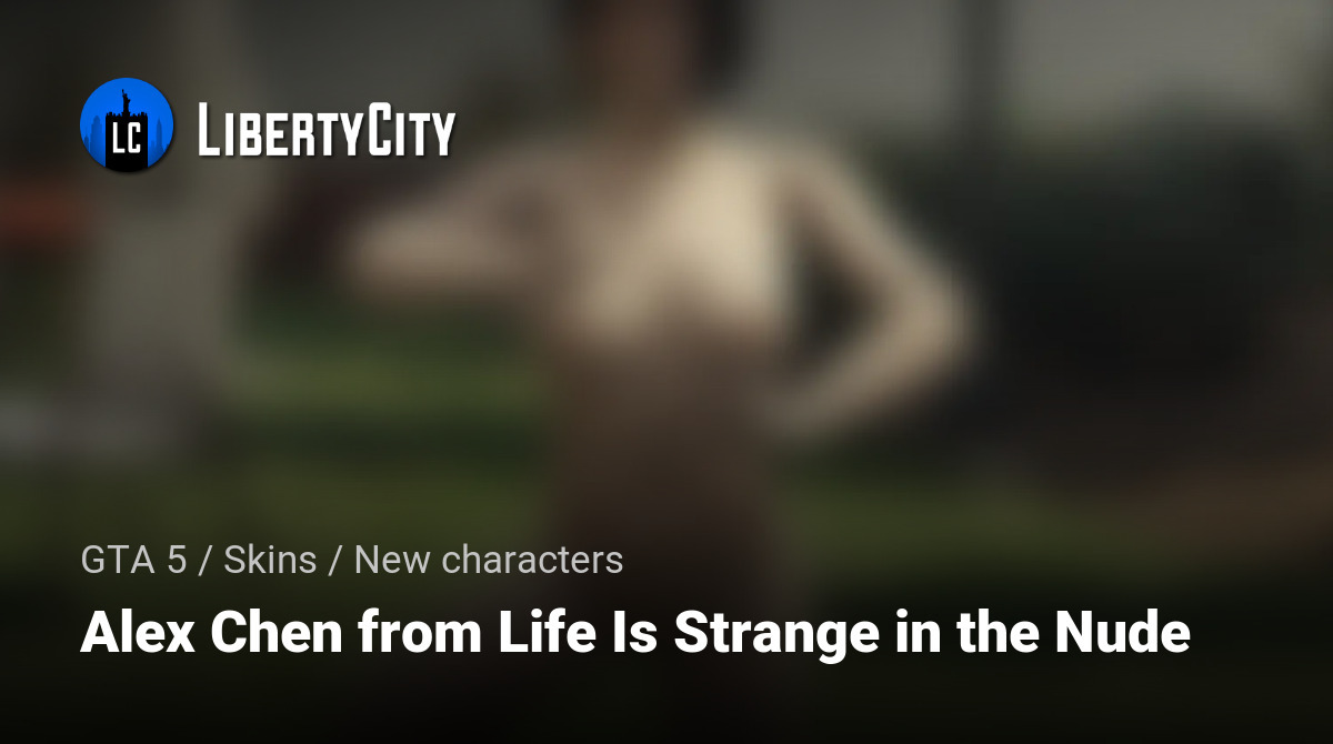 Alex Chen from Life Is Strange in the Nude