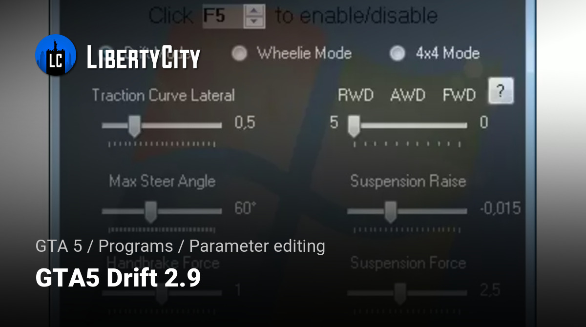 GTA5 Drift 2.9